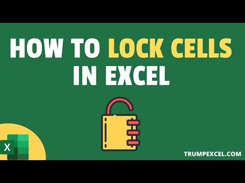 How to LOCK (Protect) Cells in Excel - An Easy Step-by-Step Guide