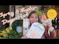 Spring &amp; Easter Haul  from Walmart, Aldi &amp; Dollar Tree