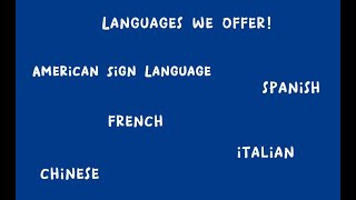 World Language Electives 2024
