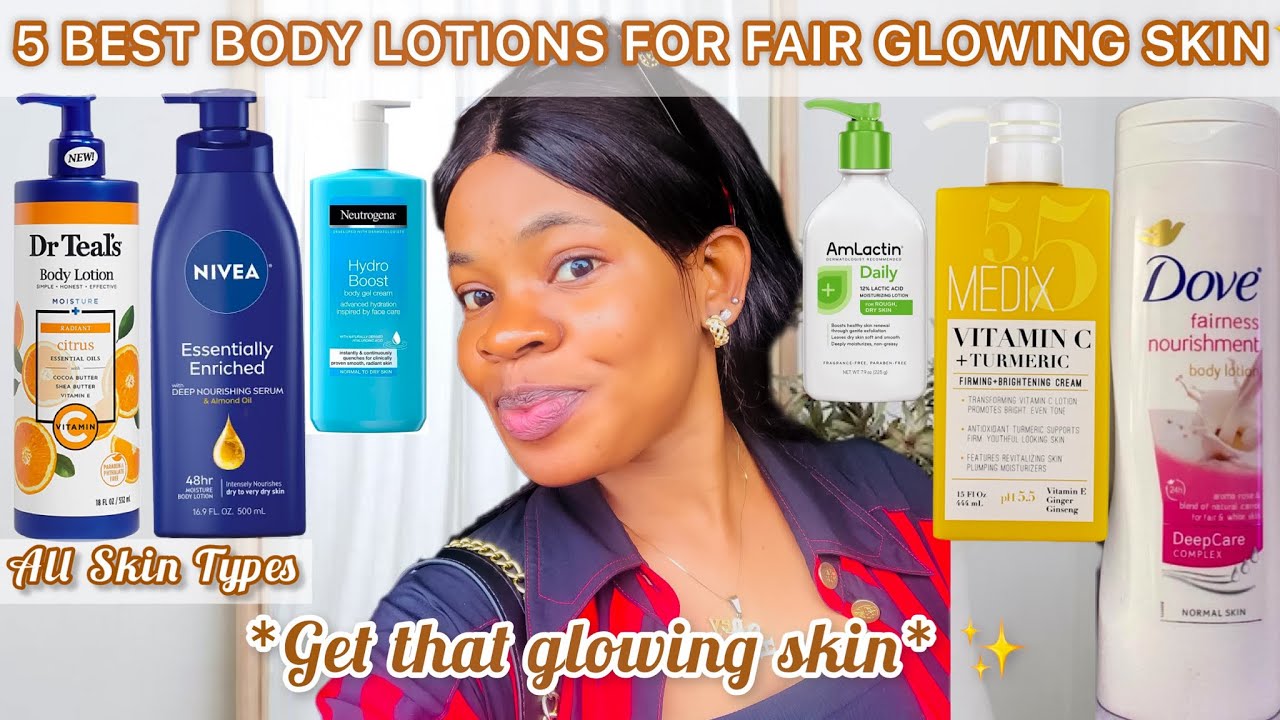 BEST BODY LOTION FOR FAIR SKIN | GLOWING SKIN *Get That Glowing Skin* Light Skin  Creams #glowingskin - YouTube