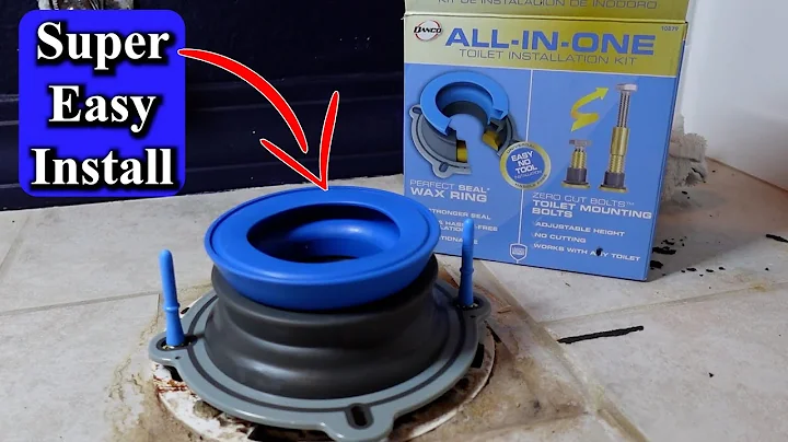 How to Install Danco All In One Wax Ring
