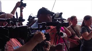 Tim Duncan & Michael Bloomberg Visits The US Virgin Islands