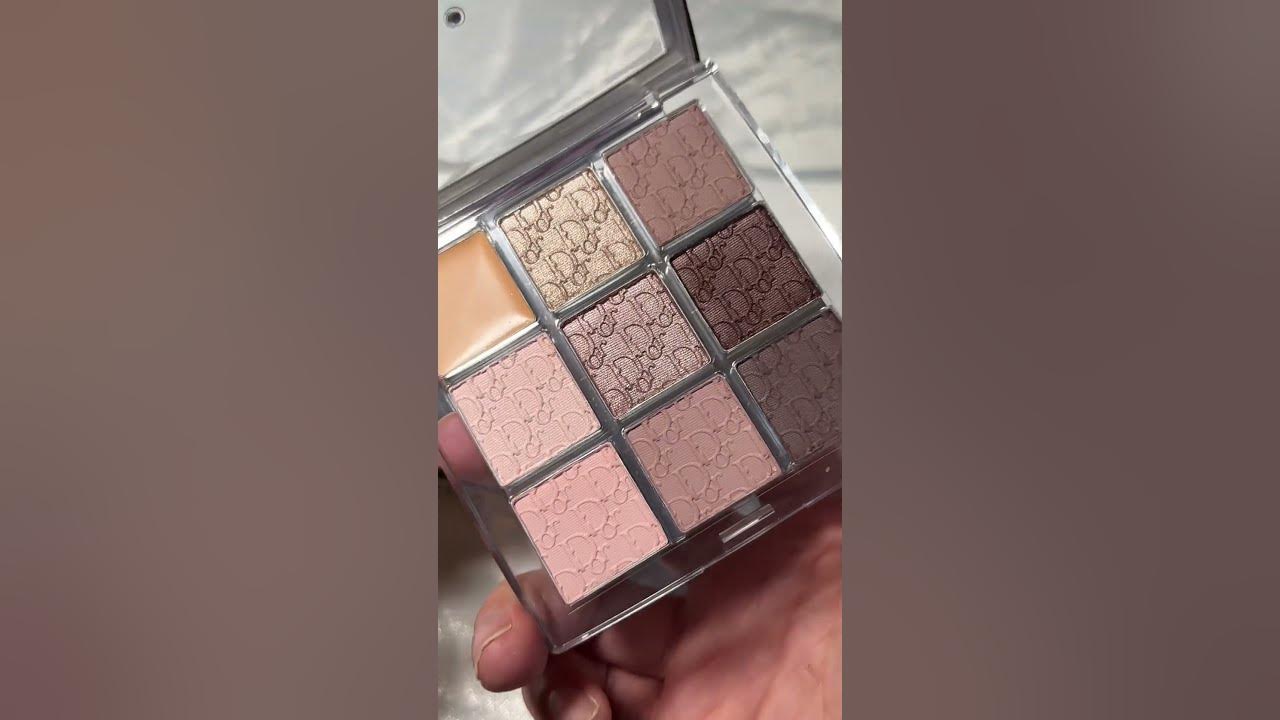 Dior розовая палетка, обзор на тени Диор review on Dior palette - YouTube
