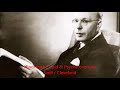 Szell and Cleveland LIVE: Hindemith Cupid and Psyche overture
