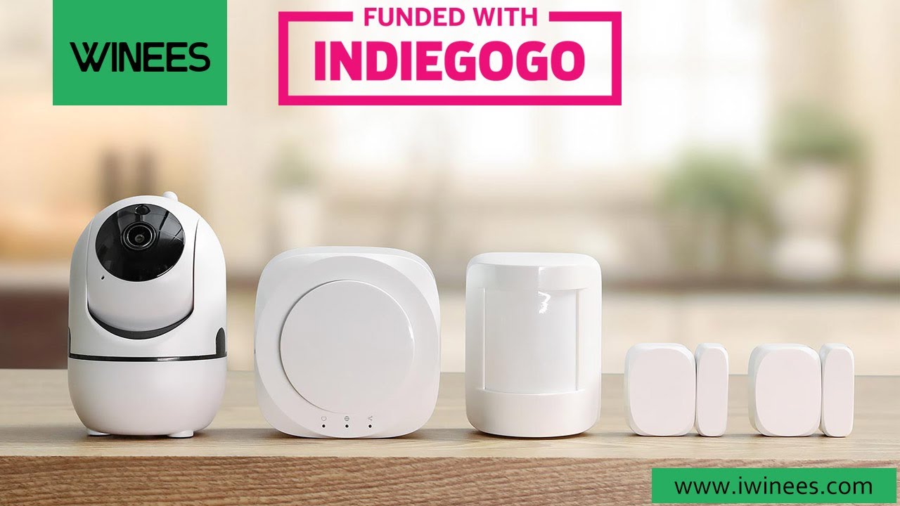 WINEES The Best Value Home Security Kit No Monthly Fee Pet Immune