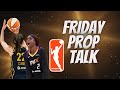 WNBA Player Prop Picks, Bets, Parlays, Predictions, News Today Friday August 16th 8/16