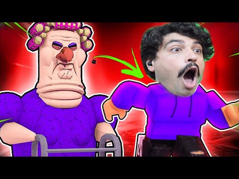 KORKUNÇ SÜMÜKLÜ BÜYÜKANNE PEŞİMİZDE 😨 Roblox Escape Grumpy Gran