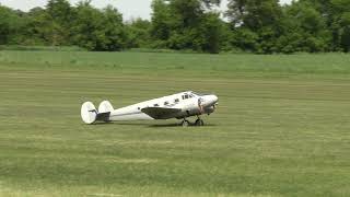 GiantScale Beech 18 Crash on Maiden Flight