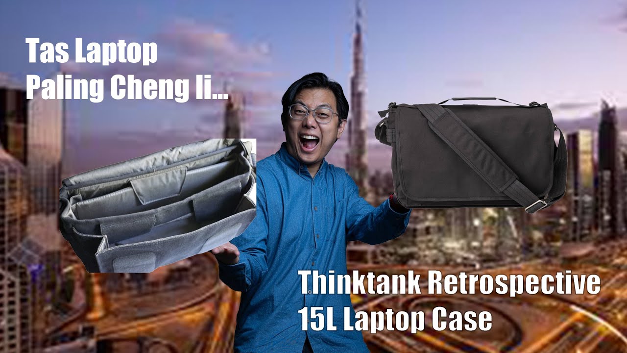 Tas laptop paling dicari... Thinktank retrospective 15L ternyata gini yah dalemannya...muat banyak
