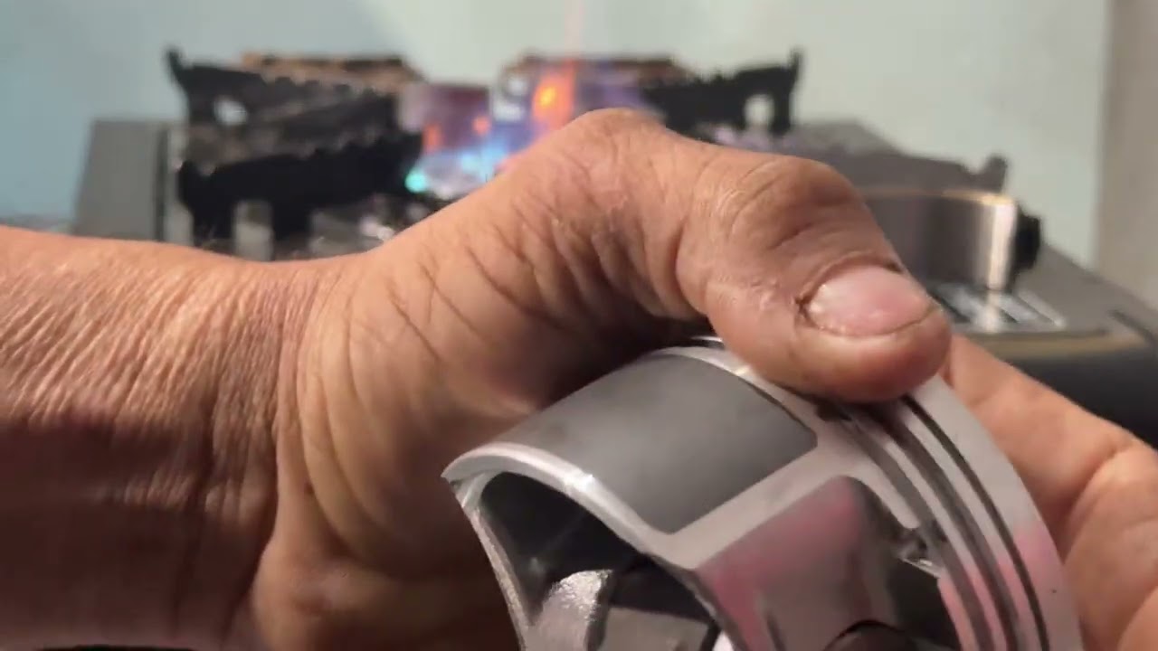 Como coloca pino pistão prensados