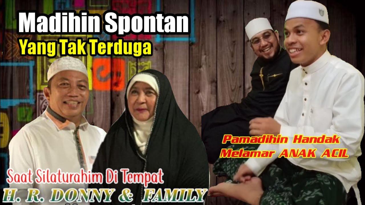 Madihin Dadakan_Di Hadapan Para Alim Ulama_Spontan Tanpa Di Konsep_NF Televisi
