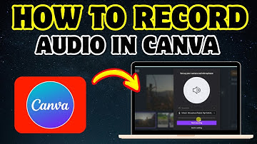 How to Record Audio in Canva | Recording Audio Made Easy | Canva Tutorial