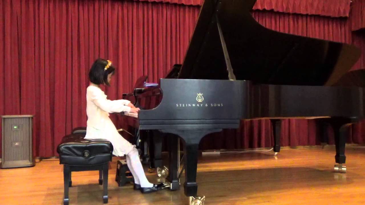 Kaylee Yaw 2015 Qian Yoyo Liu Piano studio Christmas recital YouTube