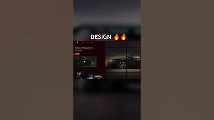 Wait for design🔥....design using @Figma#shorts #figma #ui #uiux #uidesign #rollsroyce #viralvideo