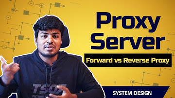 What are Proxy Server | Forward vs Reverse Proxy | System Design | Tamil