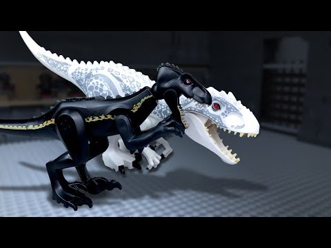 LEGO Jurassic World 🔴 Indoraptor Vs Indominus Rex -9 (Freedom)