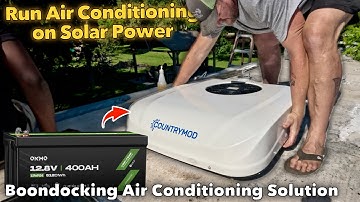 Revolutionary 12v RV Air Conditioner for Off-Grid RV Solar- CountryMod 12v RV Inverter A/C