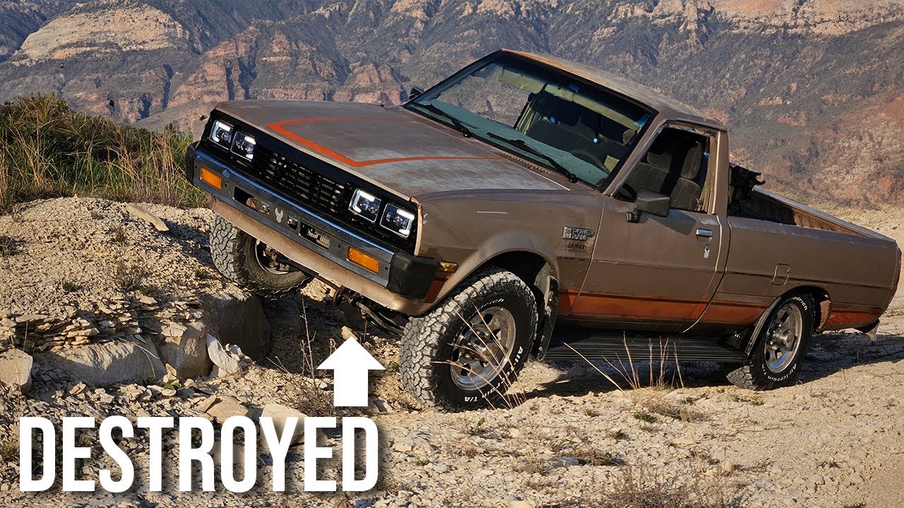 1985 4x4 Dodge Power Ram 50 (Mitsubishi Mighty Max) Mini Truck