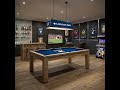 Only 25 Made! 7FT Carlton Dry Limited Edition Pool Table (S3) ☀️