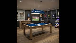 Only 25 Made! 7FT Carlton Dry Limited Edition Pool Table (S3) ☀️