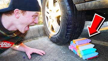 CRUSHING SATISFYING THINGS BY CAR! CRUNCHY, SOFT, SQUISHY!