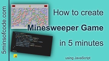 Minesweeper in 5 minutes - JavaScript - 5minsofcode.com