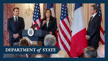 Secretary Blinken and Vice President Harris host a State luncheon honoring French President Macron Secretary Blinken and Vice President Harris host a State luncheon honoring French President Macron