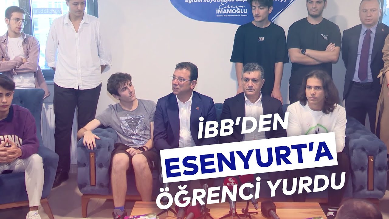ESENYURT ERKEK ÖĞRENCİ YURDU AÇILDI