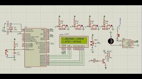 69 | ĐO DÒNG DIỆN SỬ DỤNG CẢM BIẾN DÒNG ACS 712 PIC16F877A #ACS712 #PIC16F877A