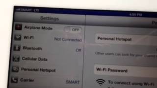 SMART LTE with iPad 4