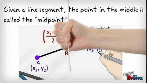 Line, Line Segment, Ray, Midpoint