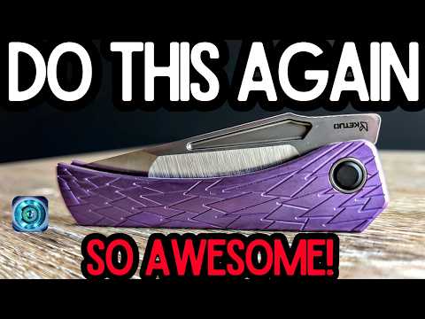 We Need MORE Knives Like THIS! Ketuo Usurper