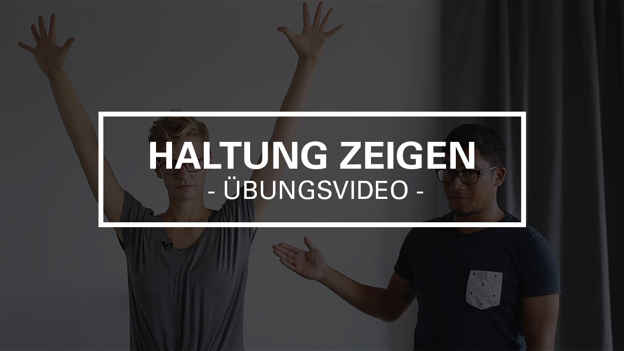 Haltung zeigen
