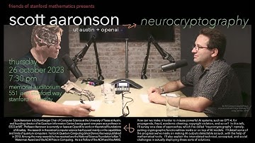 Neurocryptography - Professor Scott Aaronson