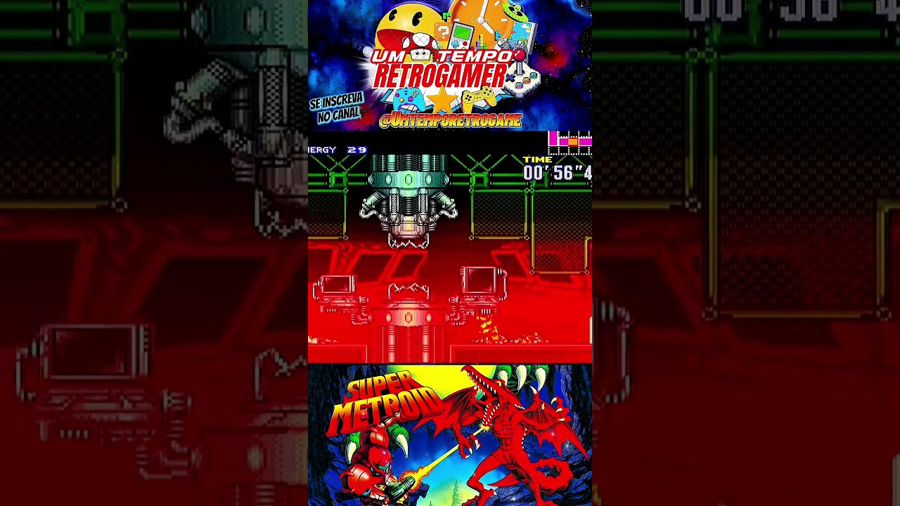 SUPER METROID 1994-Snes (O PlANETA ZEBES🪐) 