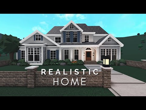 realistic green bloxburg house build🐸 video is on my