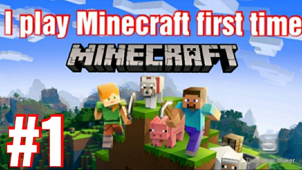 I play Minecraft first time/ part-1 - YouTube