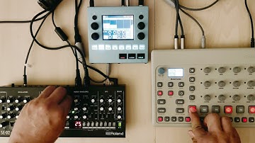 Elektron Model:cycles Roland SE02 1010music bluebox