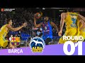 Barcelona thrashes ALBA at home | Round 1, Highlights | Turkish Airlines EuroLeague