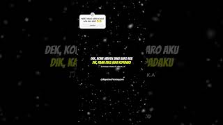 Download Lagu Lirik Lagu Dj Kelingan Mantan Ft. ‎@ndxakatv MP3