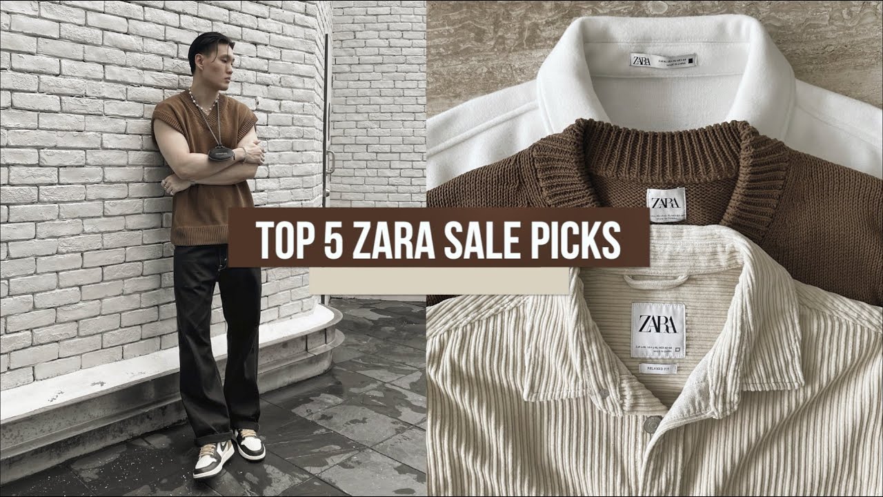 TOP 5 ZARA PICKS ON SALE RIGHT NOW TIMOTHYKOH_ YouTube