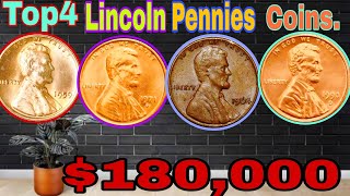 Top 4 Lincoln Pennies Worth More Than You Think! 💰 Rare 1959, 1971-S, 1964 & 1990-D Pennies Revealed
