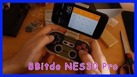 8Bitdo NES30 Pro Wireless Controller for Android/iOS/PC/Mac Unboxing UK version