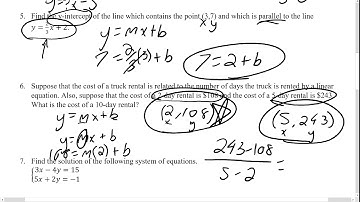 Applied Math Midterm Review: Chapter 5