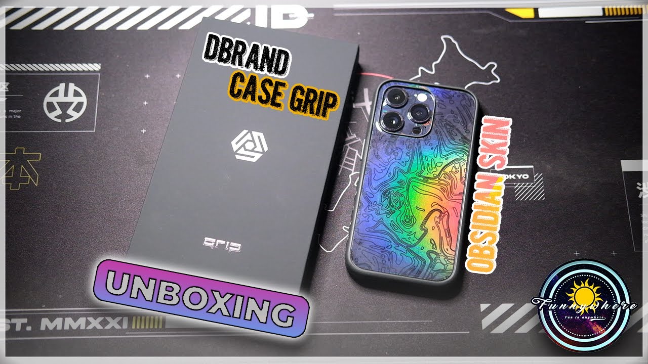 Unboxing DBRAND Case Grip Obsidian Skin for Iphone 14 Pro YouTube