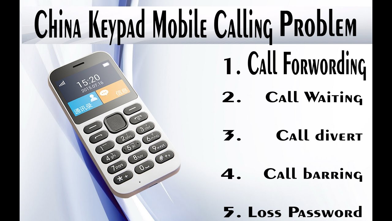 Fix Call Divert, Call Barring, Whitelist, Blacklist, Fixed Dialing, and Remove Phone Lock.