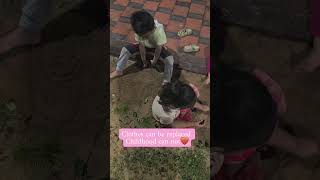 No fancy toys, just soil,smiles and endless fun.🤎