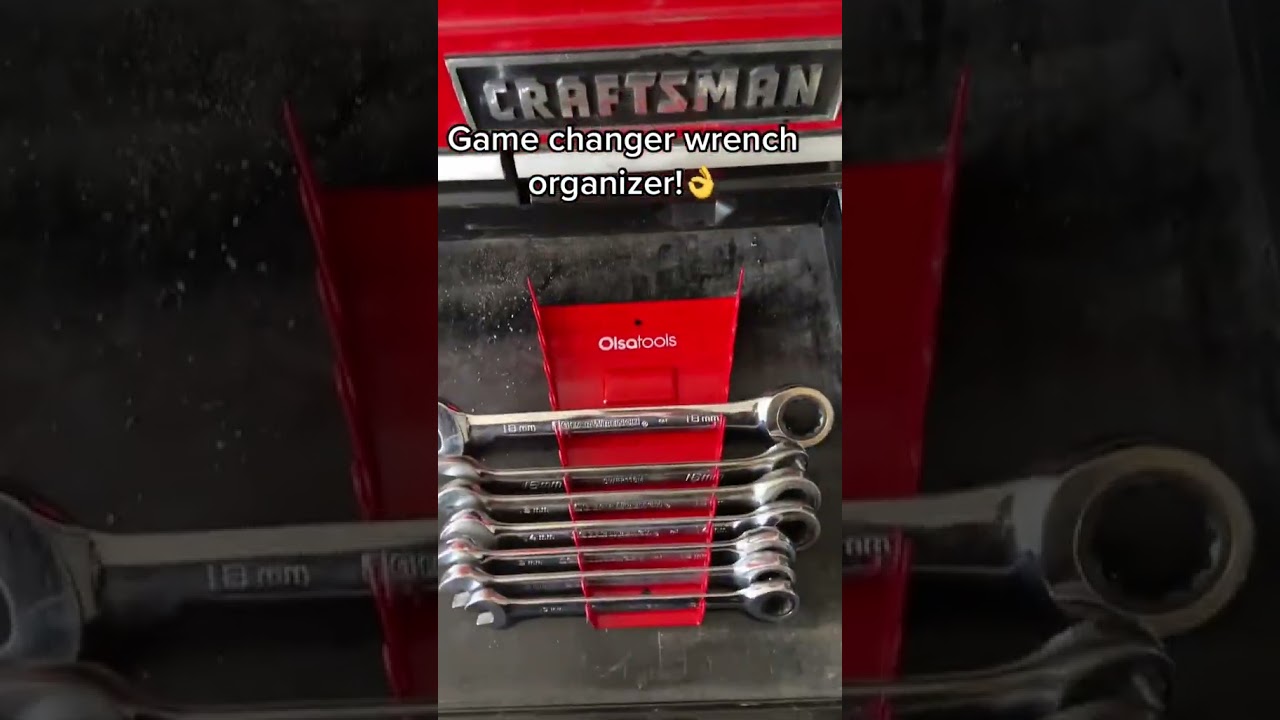 Magnetic Customizable Wrench Holder 