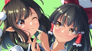 Reimu Asks Aya For Money