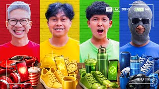 Berburu Foto Merah Kuning Hijau Biru